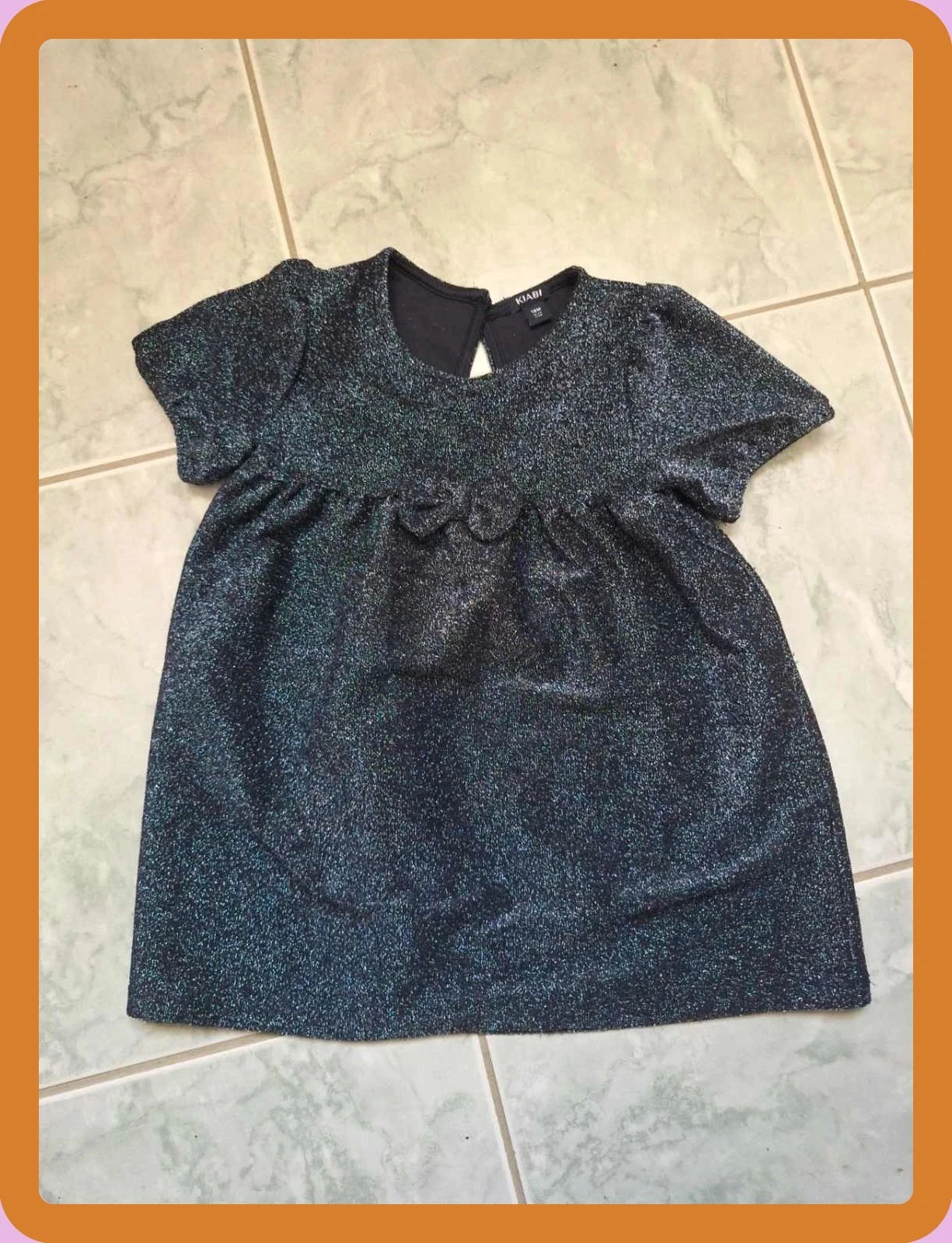 Robe a paillettes kiabi 18 mois